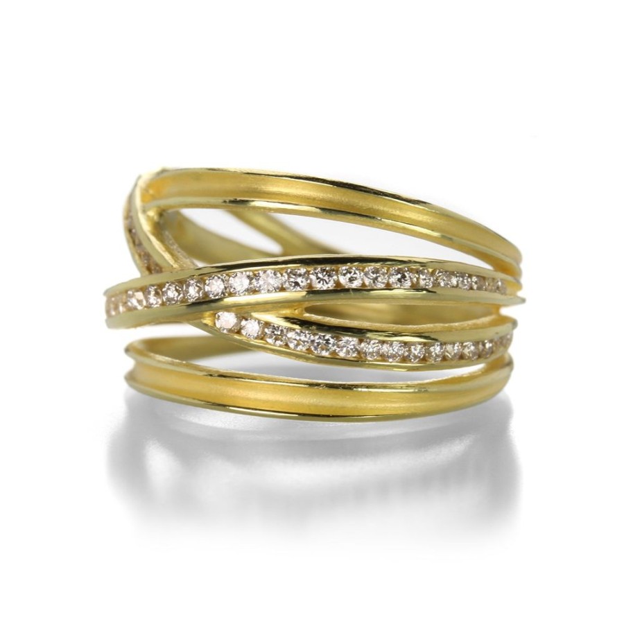 Rings Barbara Heinrich | 4 Wrap Channel Set Diamond Ring