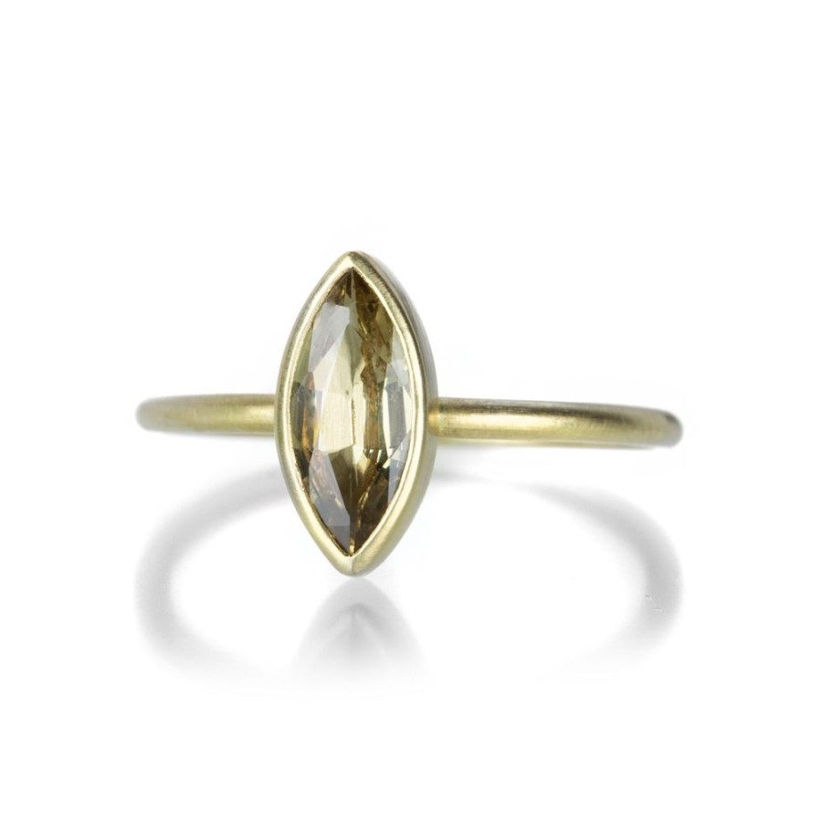 Rings Gabriella Kiss | Marquise Green Sapphire Ring