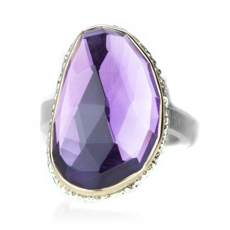 Rings Jamie Joseph | Faceted Amethyst Ring