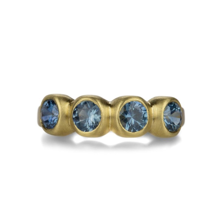 Rings Marian Maurer | Blue Montana Sapphire Porch Skimmer Band