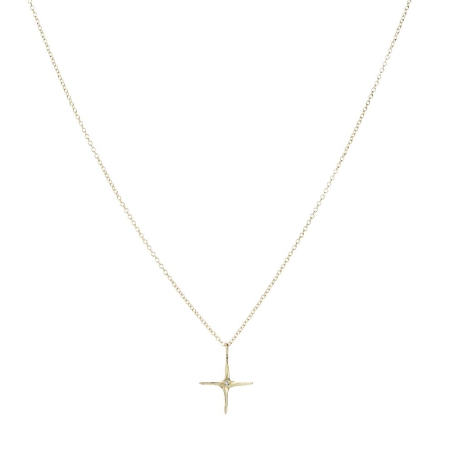 Necklaces Robin Haley | Handmade Cross Pendant Necklace