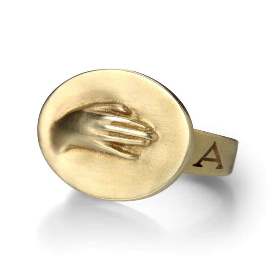 Rings Gabriella Kiss | 18K Yellow Gold Hand Ring