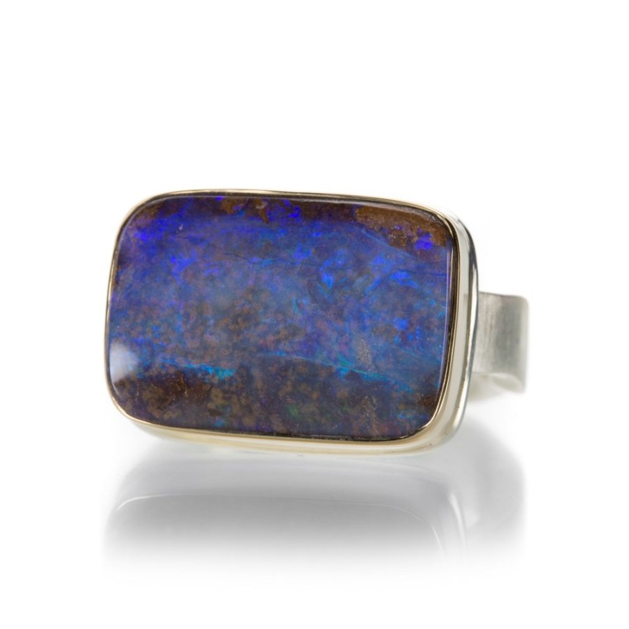 Rings Jamie Joseph | Rectangular Boulder Opal Ring