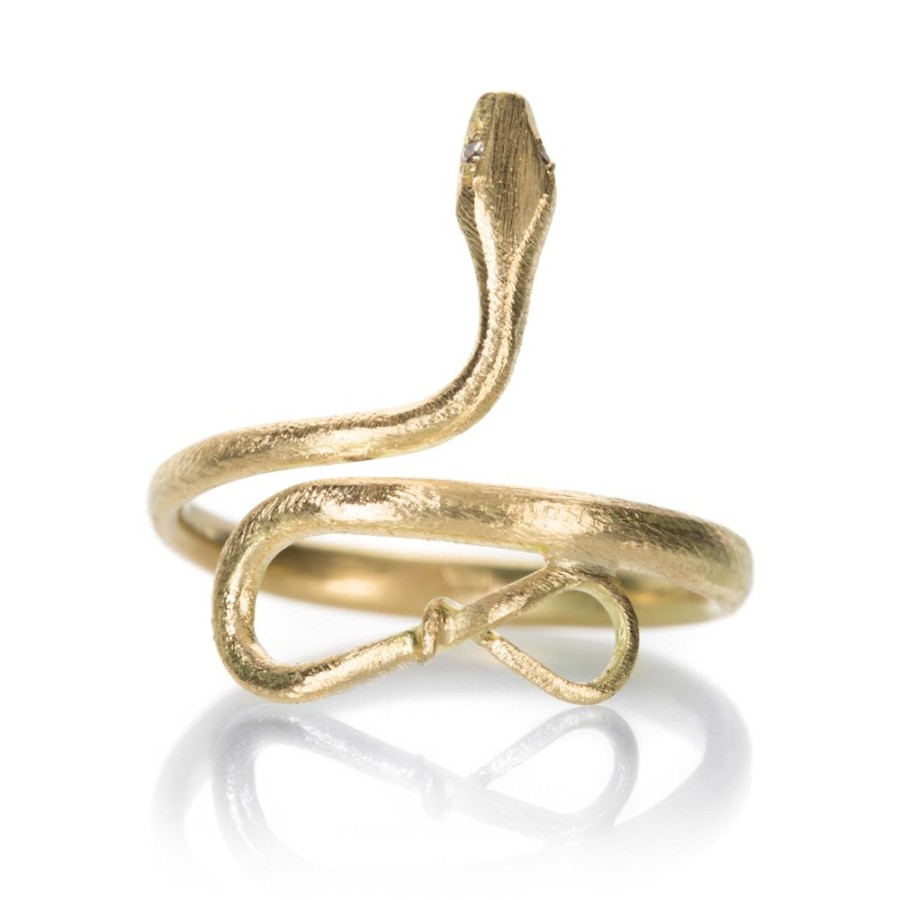 Rings Gabriella Kiss | 18K Small Snake Ring