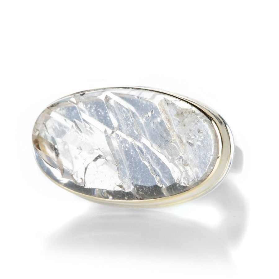 Rings Jamie Joseph | Suface Cut Rock Crystal Ring