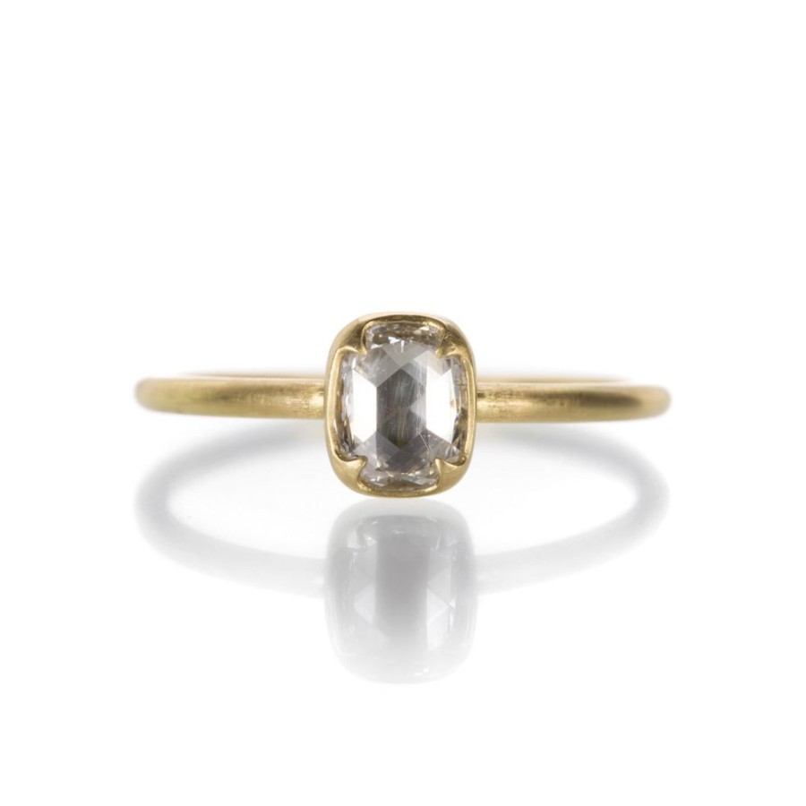 Rings Gabriella Kiss | Rose Cut Cushion Diamond Ring