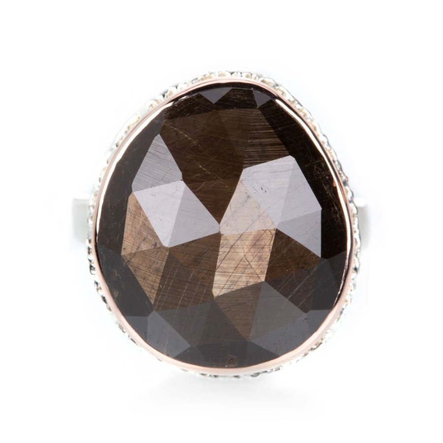 Rings Jamie Joseph | Rose Cut Brown Sapphire Ring