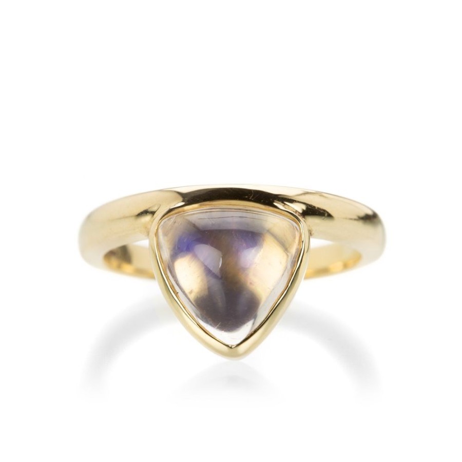 Rings Nicole Landaw | Large Moonstone "Offsides" Ring