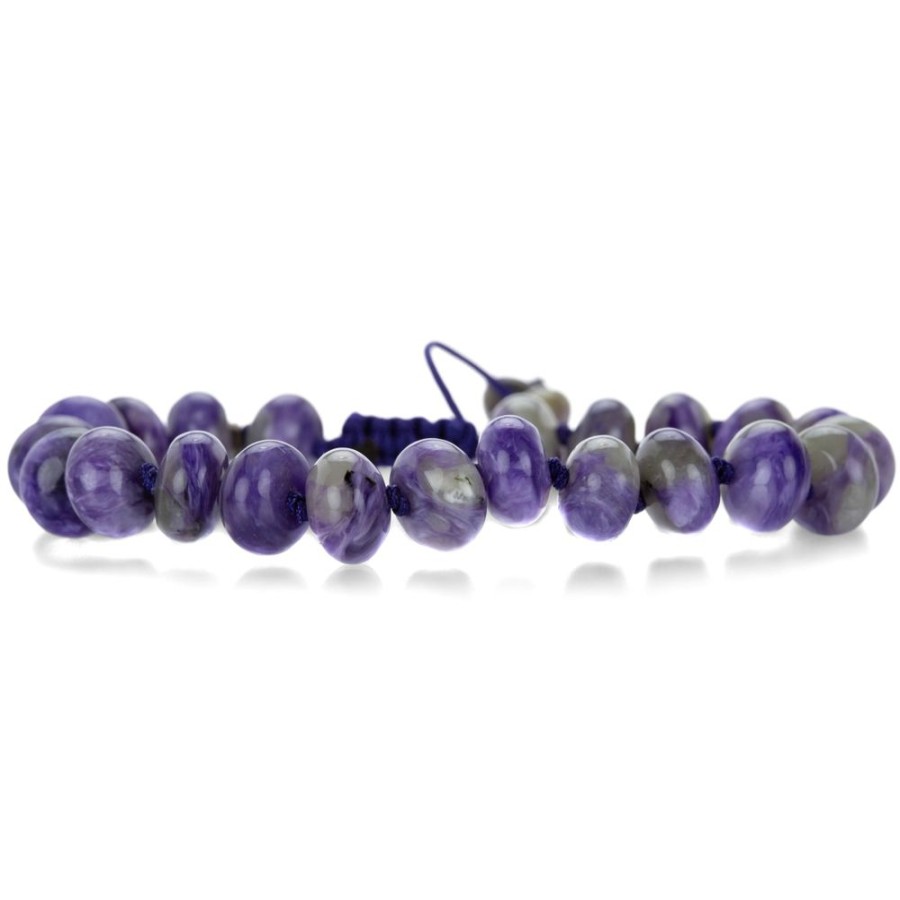 Bracelets Joseph Brooks | 9Mm Charoite Bracelet