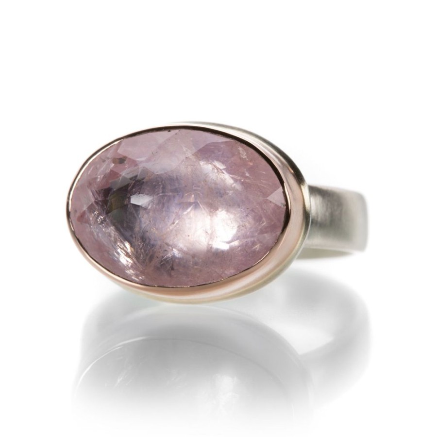 Rings Jamie Joseph | Oval Inverted Morganite Ring