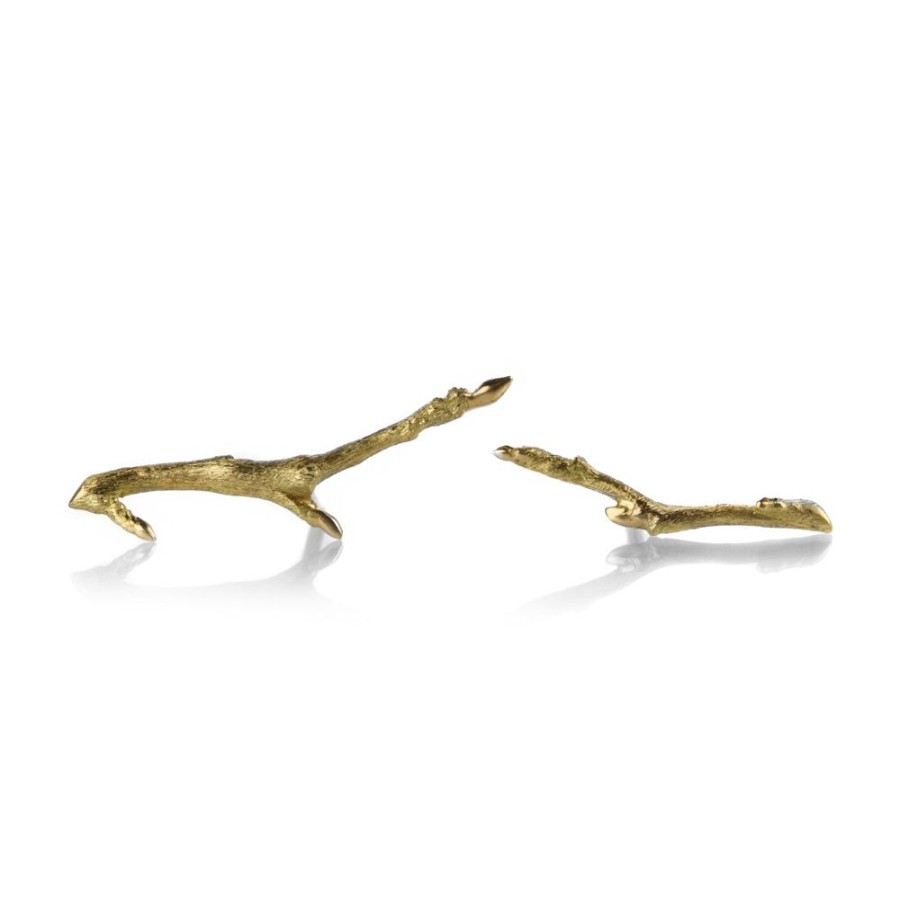 Earrings Gabriella Kiss | 18K Branch Studs