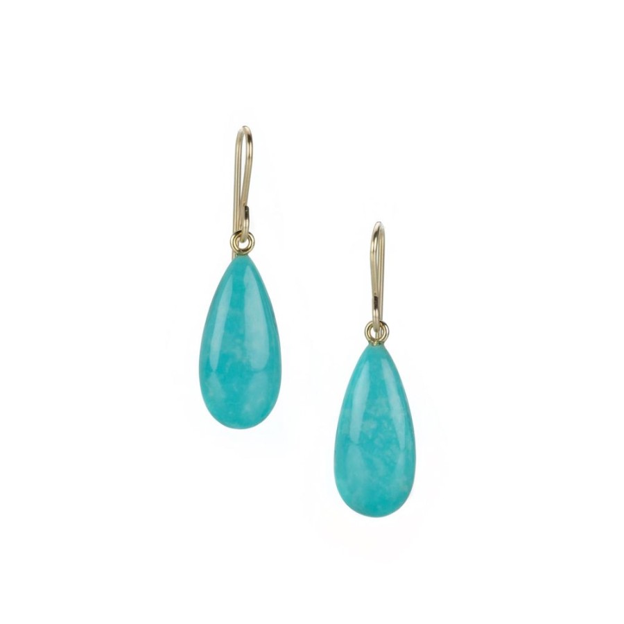 Earrings Maria Beaulieu | American Turquoise Drop Earrings