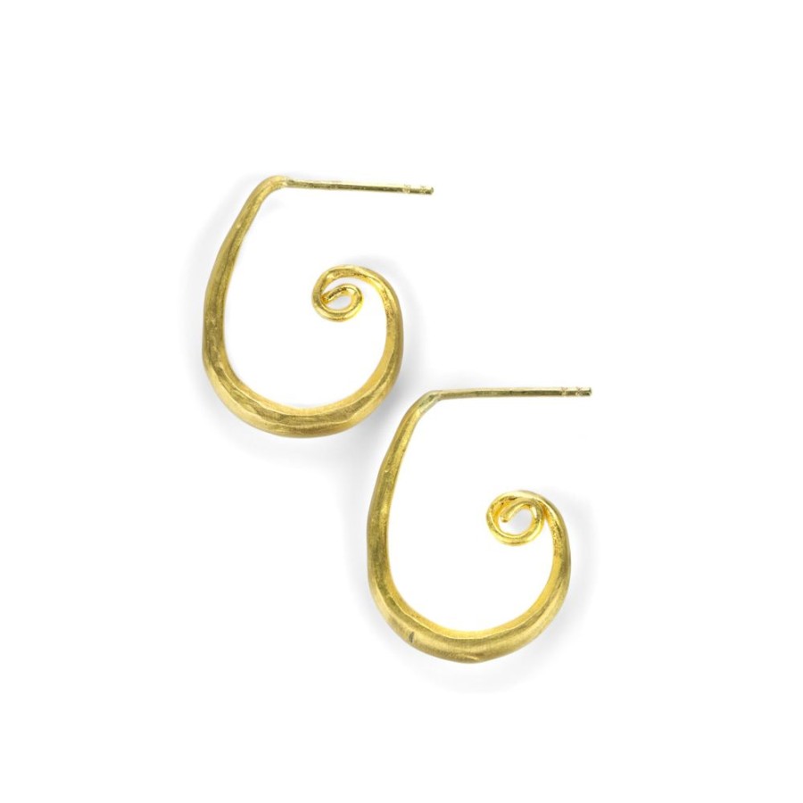 Earrings Rosanne Pugliese | Curly Hoop Earrings