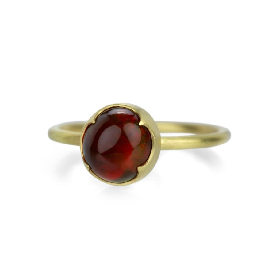 Rings Gabriella Kiss | Oval Mexican Fire Opal Ring