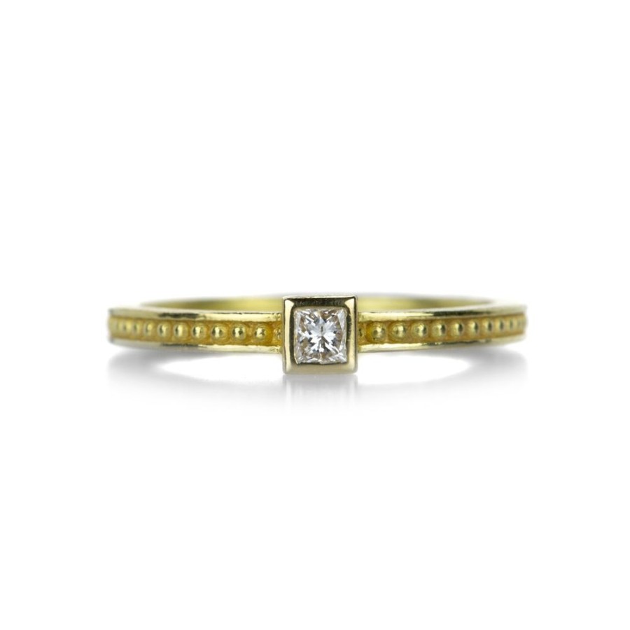 Rings Barbara Heinrich | 18K Square Diamond Ring