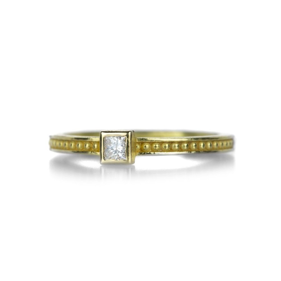 Rings Barbara Heinrich | 18K Square Diamond Ring