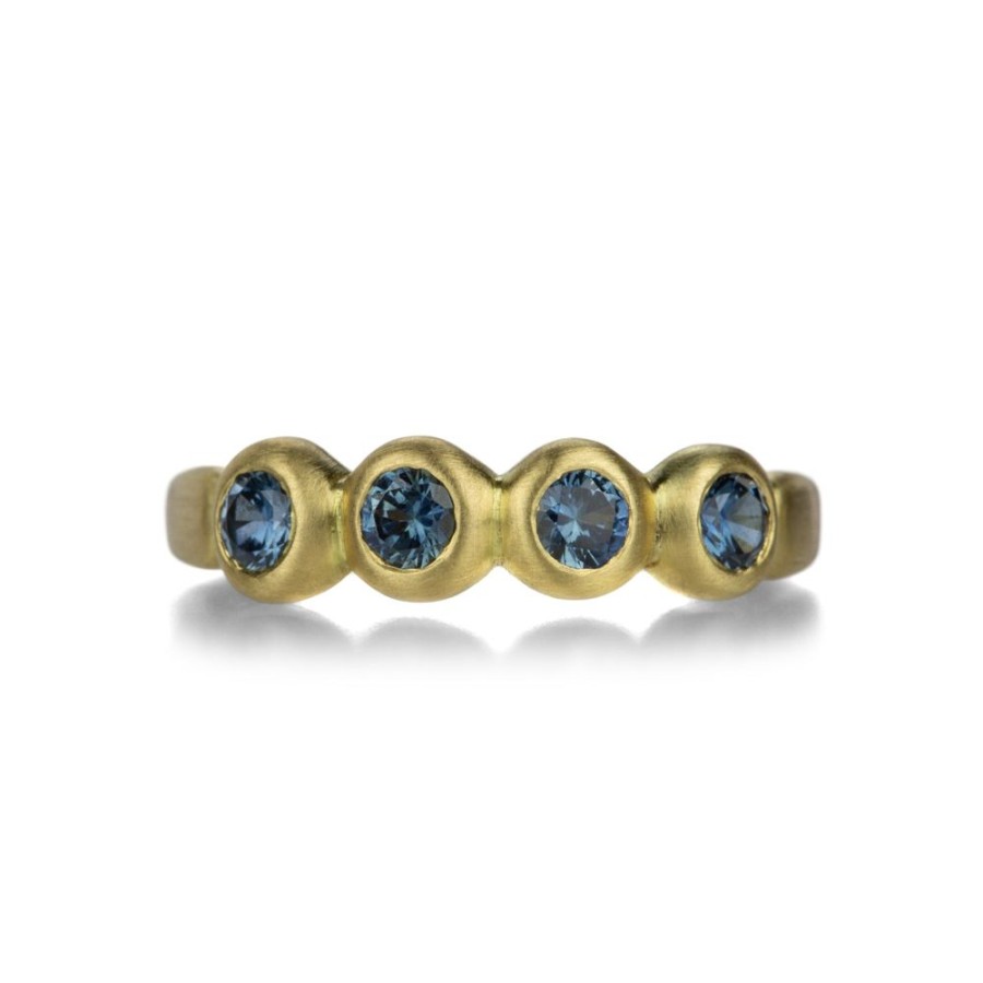 Rings Marian Maurer | Green Blue Sapphire Porch Skimmer Band